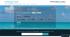 Desktop Screenshot of myboutiquetravel.com